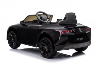 Pojazd Lexus LC500 Czarny - Pojazdy elektryczne dla dzieci - miniaturka - grafika 3