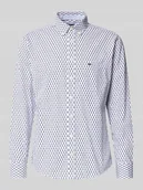 Koszule męskie - Koszula casualowa o kroju slim fit z wyhaftowanym logo - miniaturka - grafika 1