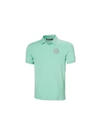 Koszulki męskie - Koszulka HELLY HANSEN HP RACE POLO 2.0 zielony S - miniaturka - grafika 1