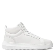 Sneakersy męskie - Sneakersy Calvin Klein Jeans Chunky YM0YM01120 Biały - miniaturka - grafika 1
