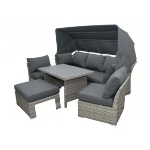 RELAX - modułowy zestaw sof ogrodowych rattanowych - Meble ogrodowe - miniaturka - grafika 1