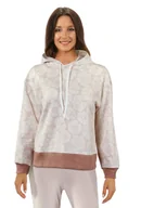 Bluzy damskie - Bluza sportowa z kapturem kangurka mono sesto senso-s - miniaturka - grafika 1