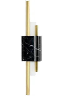 King Home Kinkiet Evans czarny marmur BMS1.BLACK - Lampy ścienne - miniaturka - grafika 1