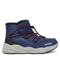 Buty dla chłopców - Śniegowce Skechers Turbo Tread 406385L NVBK Granatowy - miniaturka - grafika 1