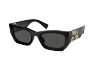 Okulary przeciwsłoneczne - Okulary przeciwsłoneczne Miu Miu MU 09WS 1AB5S0 - miniaturka - grafika 1