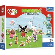 Puzzle - TREFL 93165 Puzzle magnetyczne - Zabawny świat Binga - miniaturka - grafika 1