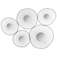 Lustra - Atmosphera Lustro dekoracyjne WIRED 78 x 58 cm kolor czarny - miniaturka - grafika 1