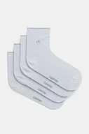Skarpetki damskie - Calvin Klein skarpetki 2-pack damskie kolor niebieski 701229681 - miniaturka - grafika 1