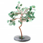 Figurki dekoracyjne - DRZEWKO SZCZĘŚCIA 10CM FIGURKA DEKORACJA DOMU PREZENT RÓŻNE KOLORY - miniaturka - grafika 1