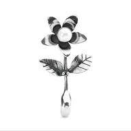 Charmsy - Trollbeads Damska srebrna zawieszka dystansowa - TAGBE-00228 - miniaturka - grafika 1
