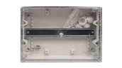 Rozdzielnie elektryczne - Obudowa 213x303x125mm IP55 OB-4/TH35 CARBO-BOX 0253-10 - miniaturka - grafika 1