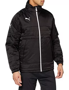 Kurtki męskie - Puma Kurtka męska Stadium Jacket, czarno-biała, XL 653978 03 - grafika 1