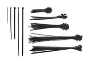 Pozostałe wyposażenie warsztatu - PARKSIDE® Zestaw opasek zaciskowych, 251 elementów (Czarny) - miniaturka - grafika 1