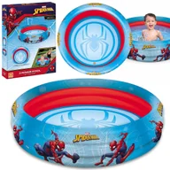 Baseny ogrodowe - MARVEL Spider Man DMUCHANY basen ogrodowy, okrągły basenik dla dzieci BESTWAY 100 cm - miniaturka - grafika 1