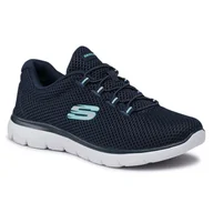 Baleriny - Buty SKECHERS - Quick Lapse 12985/NVLB Navy/Light Blue - miniaturka - grafika 1