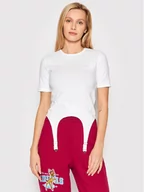 Koszulki sportowe damskie - Adidas T-Shirt Always Original HF2015 Biały Tight Fit - miniaturka - grafika 1