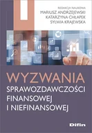 Prawo - Difin Wyzwania sprawozdawczości finansowej i niefinansowej praca zbiorowa - miniaturka - grafika 1