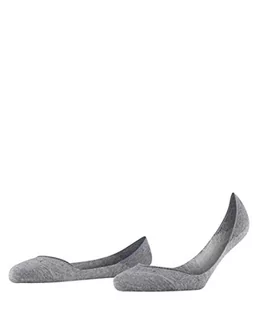 FALKE Kobiety Stopki Step Medium Cut W IN Zrównoważona Bawełna niewidoczne jednokolorowe 1 Para, Szary (Light Grey Melange 3390), 37-38 - Skarpetki damskie - miniaturka - grafika 1