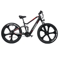 Rowery elektryczne - RANDRIDE YX90M Electric Bike, 26'' Fat Tire, 1000W Brushless Motor, 48V13.6Ah Battery, 45km/h Max Speed, 100km Range, LCD Displ - miniaturka - grafika 1