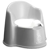 Nocniki - Baby Bjorn BabyBjorn - Nocnik fotelik, srebrny 7317680551252 - miniaturka - grafika 1