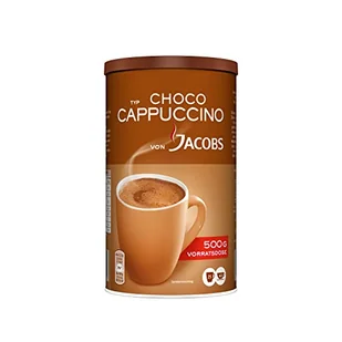 JACOBS Choco Cappuccino, 500 g specjały kawowe puszka - Cappuccino i kawy smakowe - miniaturka - grafika 1