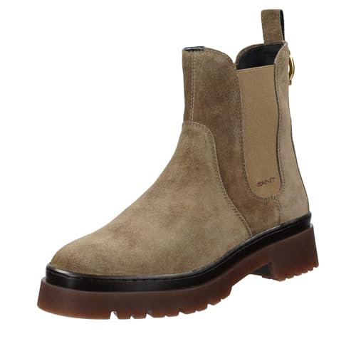 GANT FOOTWEAR ALIGREY Chelsea damskie kozaki, Desert Brown, 40 EU, Desert Brown, 40 EU