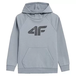 4F JUNIOR Bluza dziecięca, Lekki niebieski, 140 - Bluzy dla dziewczynek - miniaturka - grafika 1