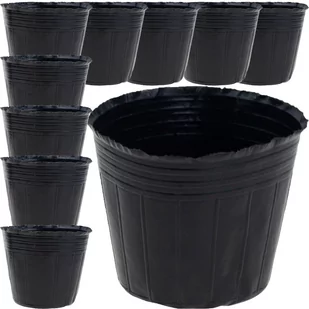 DONICZKI PRODUKCYJNE DO ROZSAD UPRAW WYSIEWU SADZONKI 10SZT/KPL 9X7X8,5CM - Donice - miniaturka - grafika 1
