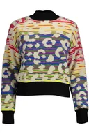 Portfele - NIEBIESKI SWETER DESIGUAL DAMSKI - miniaturka - grafika 1