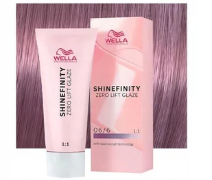 Wella Shinefinity Zero Lift Glaze, farba półtrwała do włosów, 06/6 violet, 60ml - Farby do włosów i szampony koloryzujące - miniaturka - grafika 1