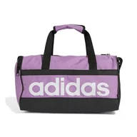 Torby sportowe - adidas Unisex's Essentials Linear torba sportowa, średnia, ulubiona fioletowa/biała, jeden rozmiar, Ulubiony fioletowy/biały, Rozmiar Uniwersalny - miniaturka - grafika 1