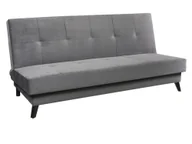 Sofy i kanapy - Kondela Sofa rozkładana z pojemnikiem Bok - szary - miniaturka - grafika 1