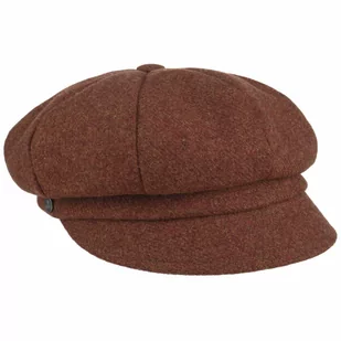 Czapka Newsboy Shetland Wool by Lierys, rdzawy, One Size - Czapki dla dzieci - miniaturka - grafika 1