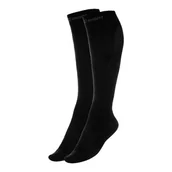 Skarpetki dla dzieci - Skarpetki GymBeam Compression socks black M - miniaturka - grafika 1
