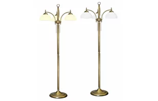 Lampa podłogowa z mosiądzu C-P3 - Lampy stojące - miniaturka - grafika 1
