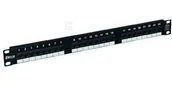 Gniazdka elektryczne - Panel 19", 24xRJ45 UTP kategorii 5e (1U) niebieski - miniaturka - grafika 1