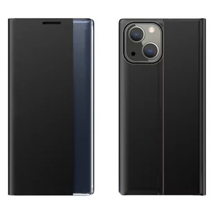 Hurtel Smart Cover Sleep Case pokrowiec etui z klapką typu iPhone 13 mini czarny - Etui i futerały do telefonów - miniaturka - grafika 1