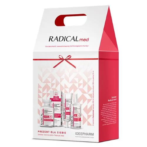 Radical Med Zestaw kosmetyków Szampon, 300ml + Odżywka do włosów, 200ml + Peeling trychologiczny, 75ml - !!! 24h WYSYŁKA !!!