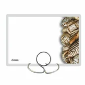 Cenówki - Cenówki Laminowane Białe 65X95 - Pieczywo 50 Szt. - miniaturka - grafika 1