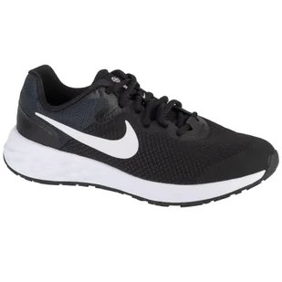 Obuwie Sportowe Dziecięce Nike Revolution 6 DD1096 003 Czarny - Buty dla dziewczynek - miniaturka - grafika 1