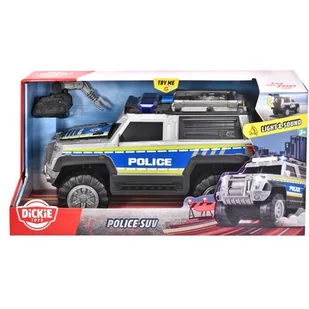 Policja SUV srebrna 30cm - Powieści i opowiadania - miniaturka - grafika 1