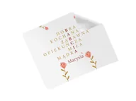 Akcesoria do okularów - Ściereczka do okularów z imieniem na dzień babci Krzyżówka - 1 szt. - miniaturka - grafika 1