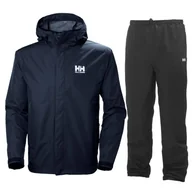 Pozostała odzież narciarska - Helly Hansen Seven J, odzież przeciwdeszczowa, męska, ciemnoniebieski/czarny - miniaturka - grafika 1