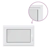 Tablice i flipcharty - vidaXL Okno piwniczne RISOR 90x50 cm uchylno-rozwierne DIN lewe białe - miniaturka - grafika 1