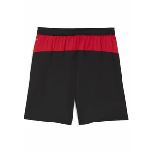 Męskie szorty AC Milan 25/26 PUMA Black For All Time Red - Spodnie sportowe męskie - miniaturka - grafika 1