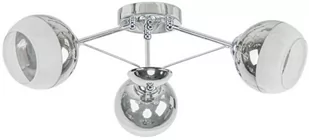 MLAMP Modernistyczna LAMPA sufitowa ELM1018/3 8C MLAMP loftowa OPRAWA szklane kule balls chrom ELM1018/3 8C - Lampy sufitowe - miniaturka - grafika 1