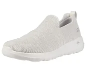 Trampki męskie - Skechers Go Walk Max-Athletic Air Mesh Slip on Trampki, Męskie Trampki, Brudny White, 45.5 EU, Brudny biały, 45.5 EU - miniaturka - grafika 1