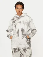 Bluzy męskie - adidas Bluza ALL SZN Fleece Washed IX1257 Szary Regular Fit - miniaturka - grafika 1