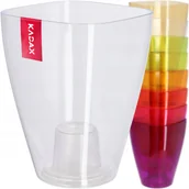 Donice - Doniczka Osłonka Donica Na Storczyka Kwiaty 9 Cm - miniaturka - grafika 1