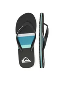 Klapki i japonki męskie - Quiksilver Japonki 839477 Czarny - miniaturka - grafika 1